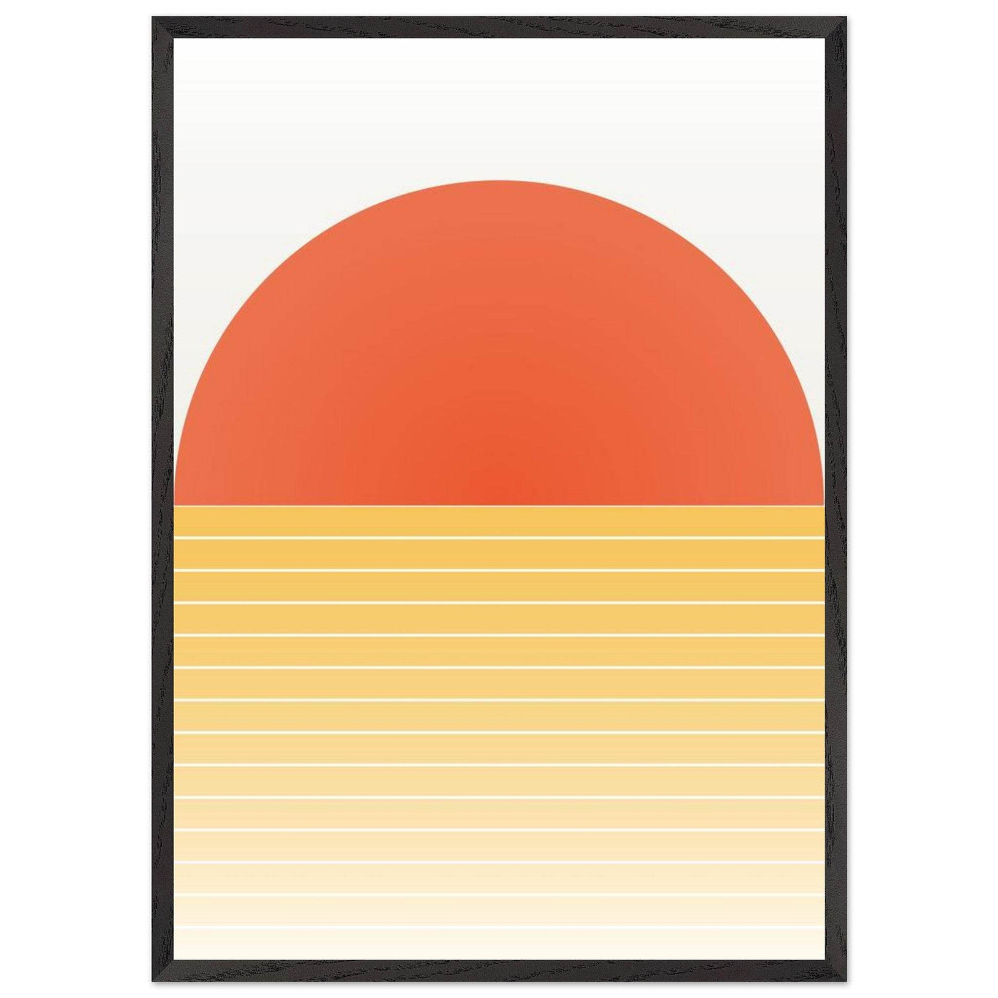 Bauhaus Sunset 1923 - Vibrantwalls