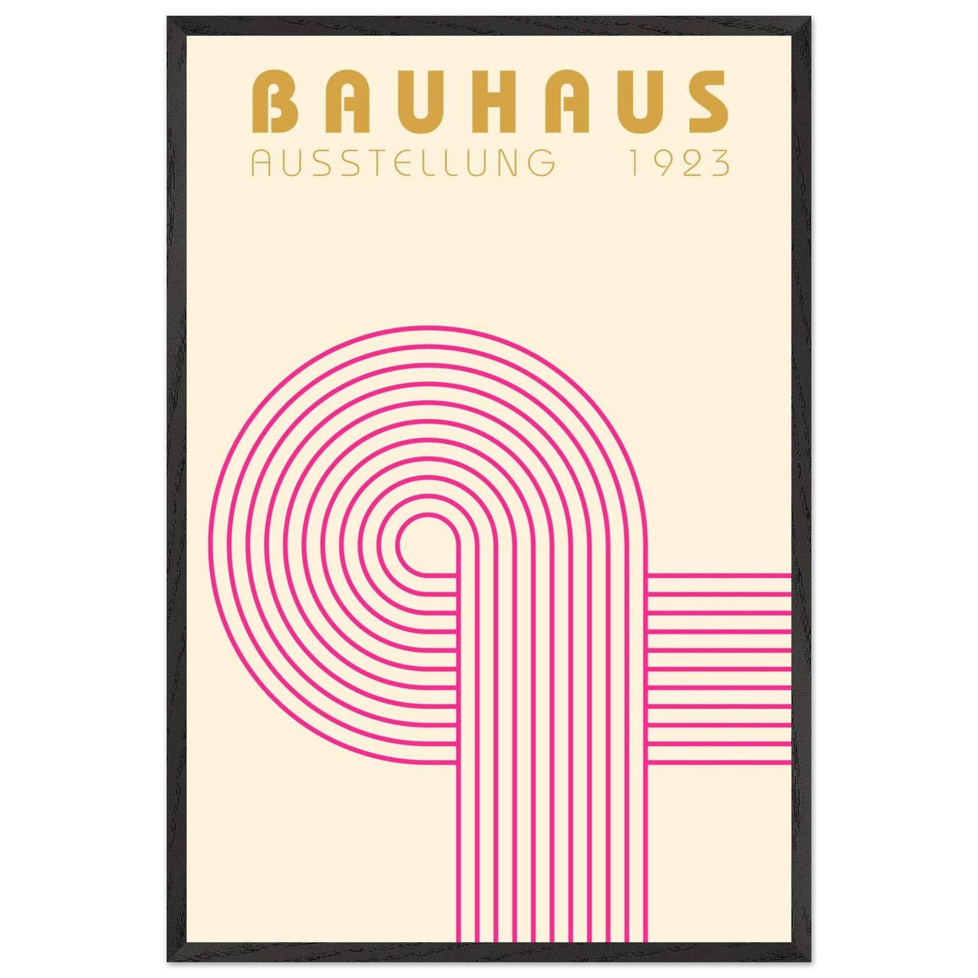 Bauhaus Pink Pop Decor for Modern Home Aesthetics - Vibrantwalls
