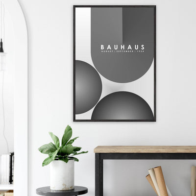Bauhaus-Style The Blue Tunnel - Vibrantwalls