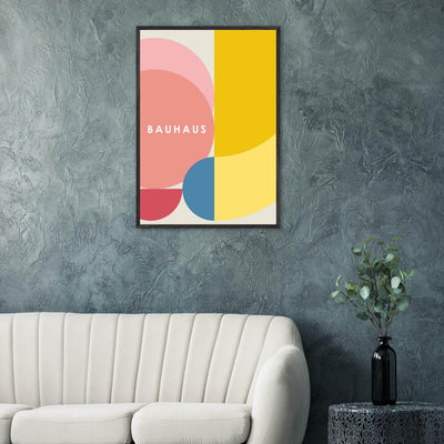 Bauhaus Geometric Art - Embrace Modern Harmony in Design - Vibrantwalls