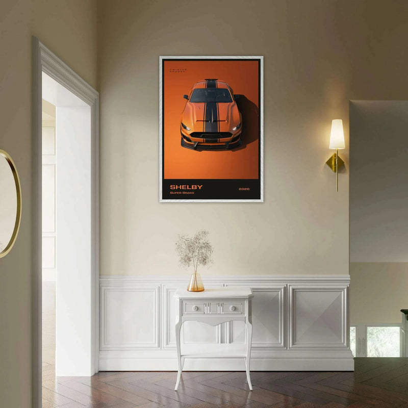 Mustang Shelby GT500 Wall Art - Vibrantwalls