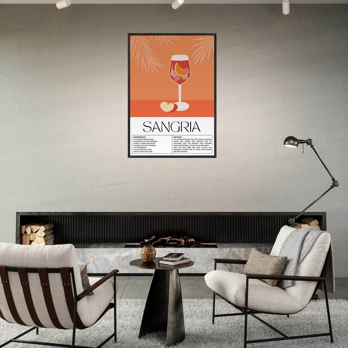 Sangria Cocktail Recipe - Vibrantwalls