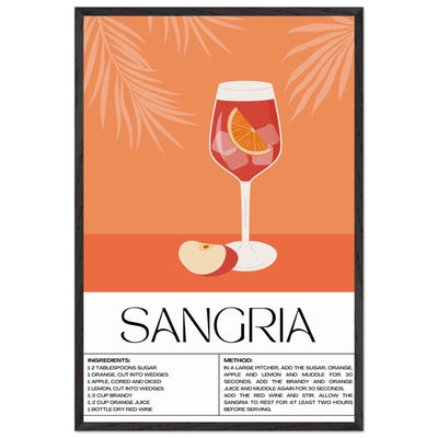 Sangria Cocktail Recipe - Vibrantwalls