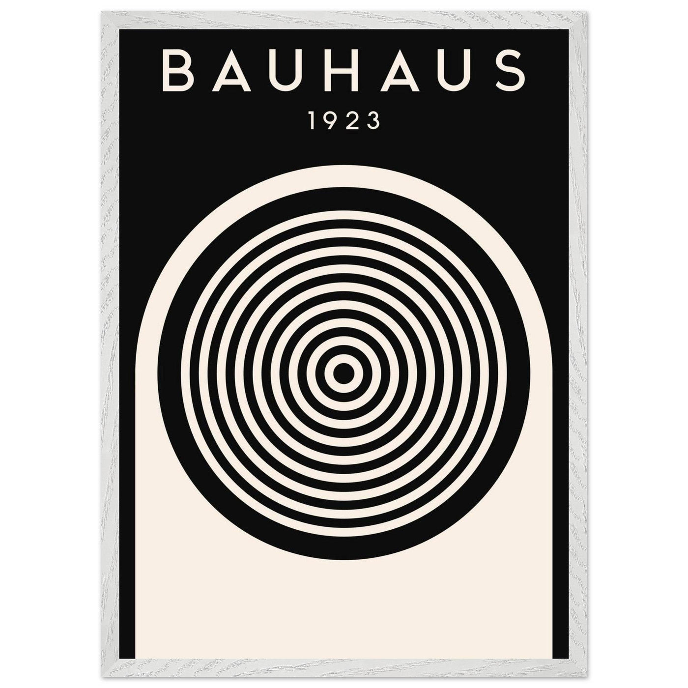 Bauhaus Black & Cream - Vibrantwalls
