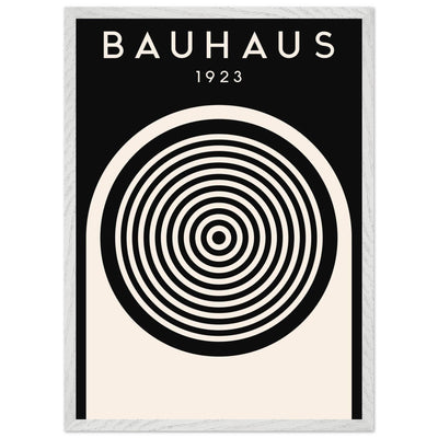 Bauhaus Black & Cream - Vibrantwalls