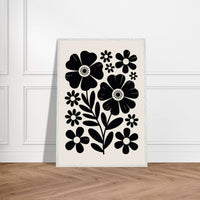 Minimalist Floral Meadow Print Wall Art - Vibrantwalls