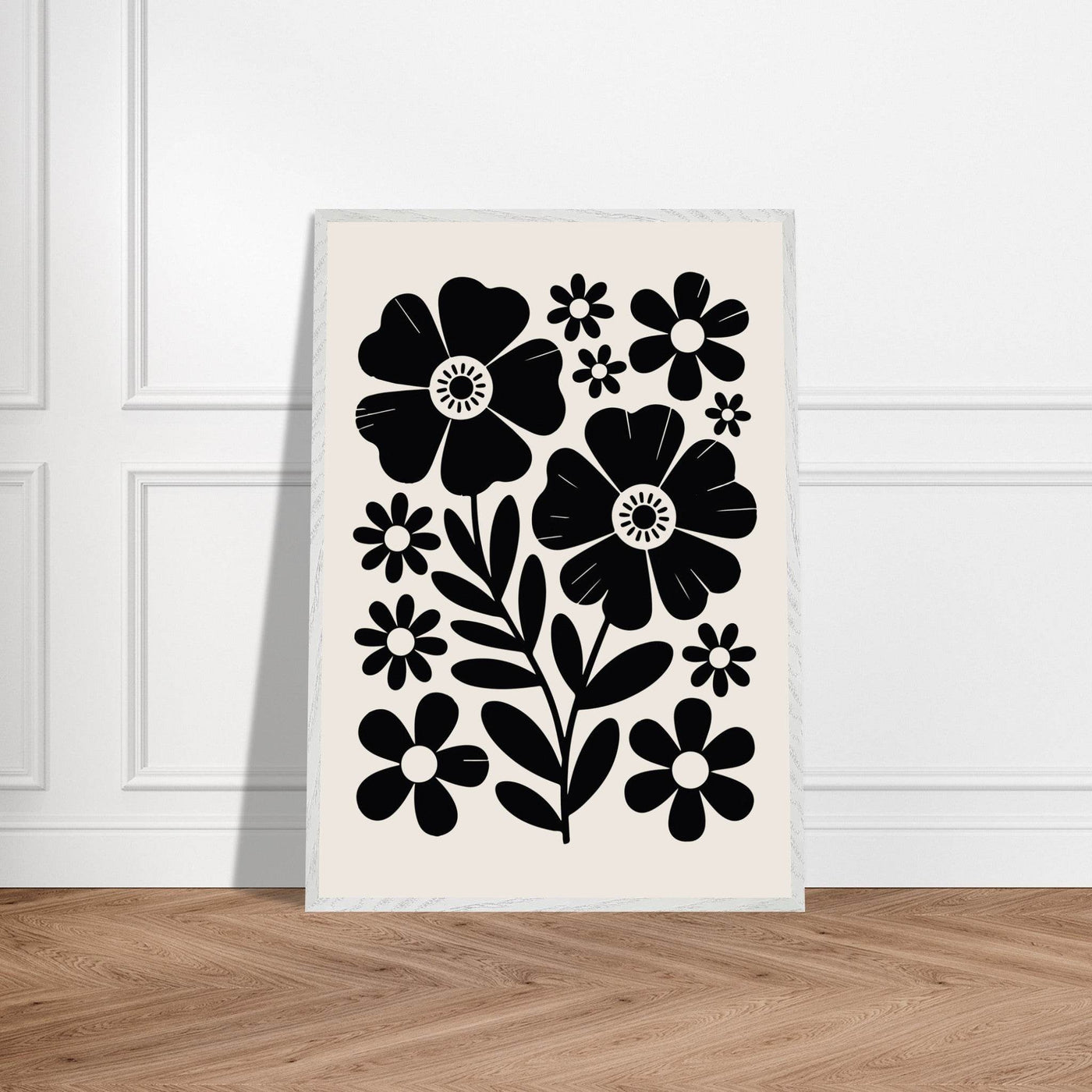 Minimalist Floral Meadow - Vibrantwalls