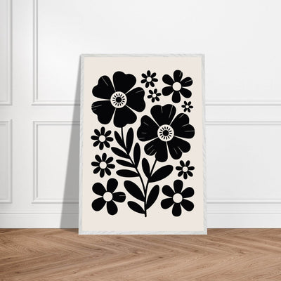 Minimalist Floral Meadow - Vibrantwalls