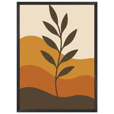 Minimalist Desert Bloom - Vibrantwalls