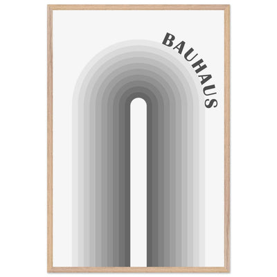 Bauhaus-Style Gradient Arch - Vibrantwalls