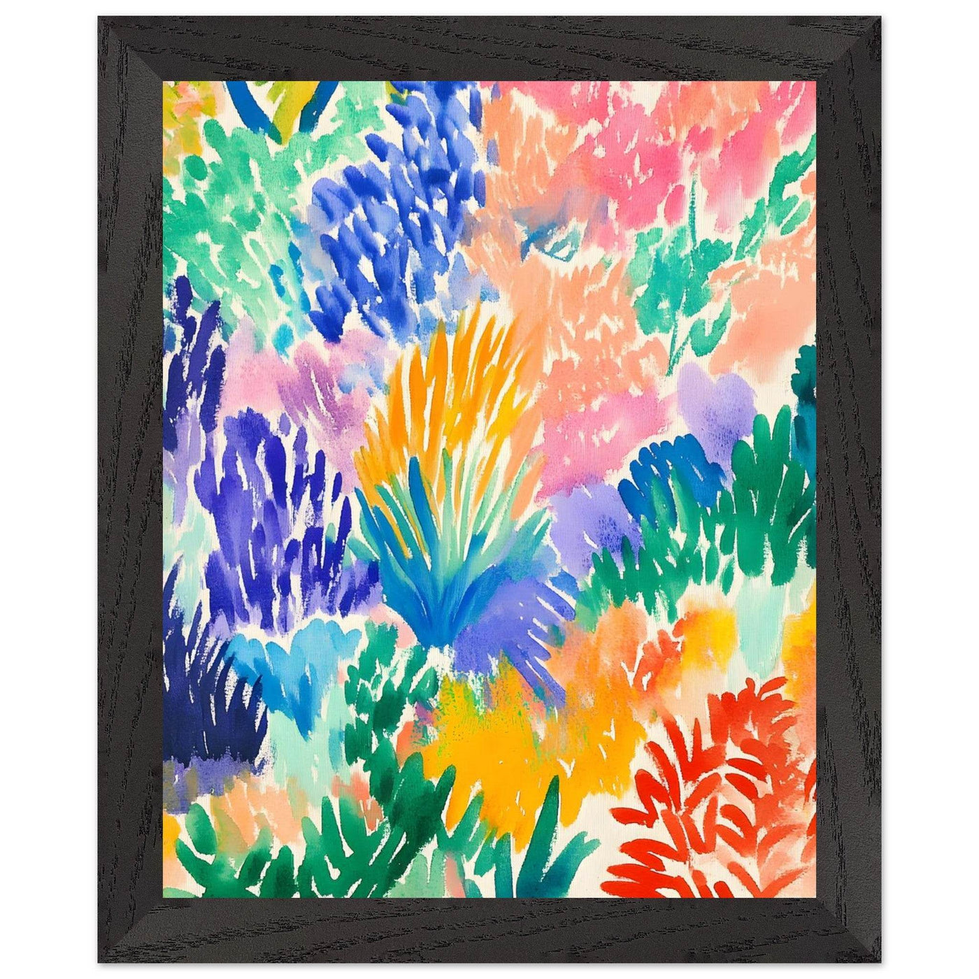 Matisse-Abstract Floral - Vibrantwalls