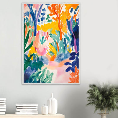 Vibrant Abstract Garden - Vibrantwalls