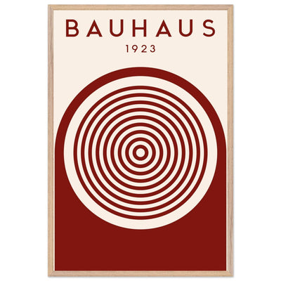 Bauhaus Ausstellung 1923 Concentric Circle - Vibrantwalls