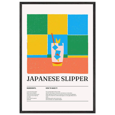 Japanese Slipper Cocktail Recipe - Vibrantwalls