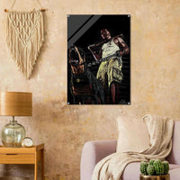 Connor McGregor & Rottweiler Sketch Acrylic Print – Dynamic, Modern, Conversation-Starting Wall Art - Vibrantwalls