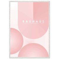 Bauhaus Soft Pink Geometric Design for Contemporary Spaces - Vibrantwalls