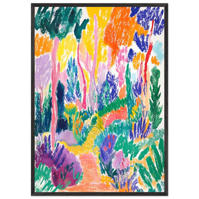 Vibrant Abstract Forest Henri Matisse - Vibrantwalls