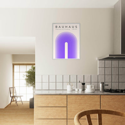 Bauhaus Ausstellung 1923 Violet - Vibrantwalls