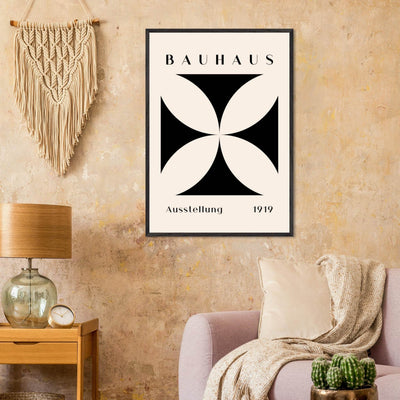 Bauhaus Black & Beige - Vibrantwalls