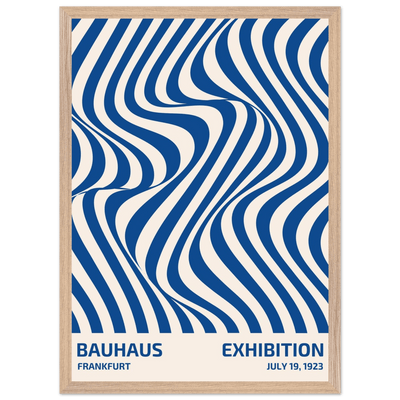 Bauhaus Ausstellung 1923 Op Art Wavy - Vibrantwalls