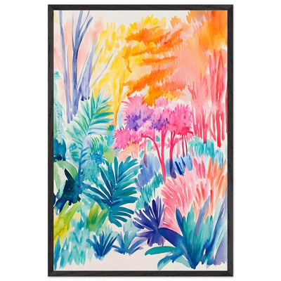 Vibrant Abstract Botanical Matisse Style - Vibrantwalls