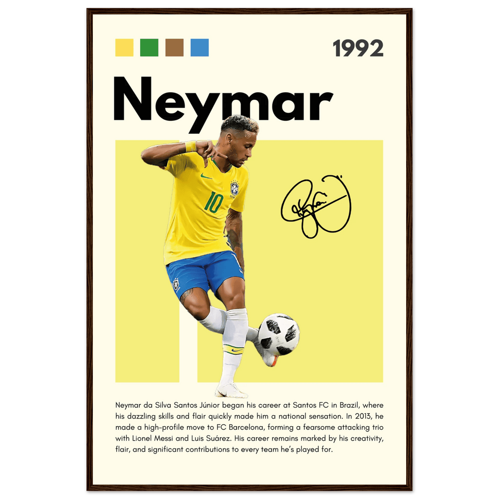 Neymar Jr. Wall Art - Vibrantwalls