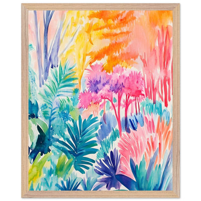 Vibrant Abstract Botanical Matisse Style - Vibrantwalls