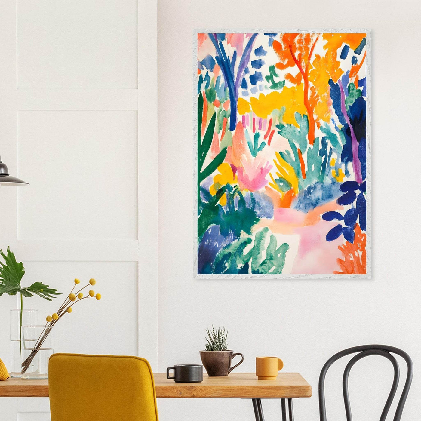 Vibrant Abstract Garden - Vibrantwalls