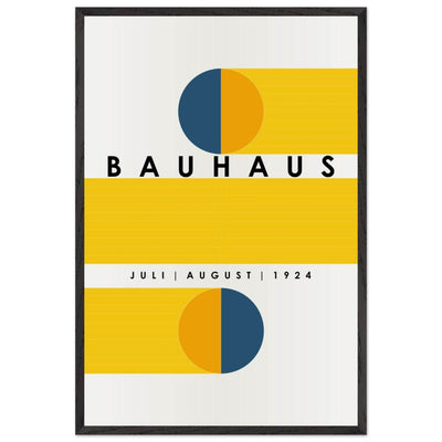 Bauhaus Blue Tunnel Geometric - Vibrantwalls