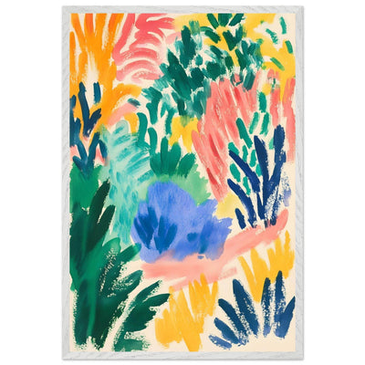 Abstract Floral Delight - Vibrantwalls