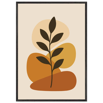 Modern Abstract Plant - Vibrantwalls