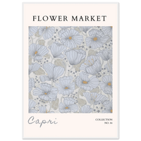 Capri Flower Market Wall Art - Vibrantwalls