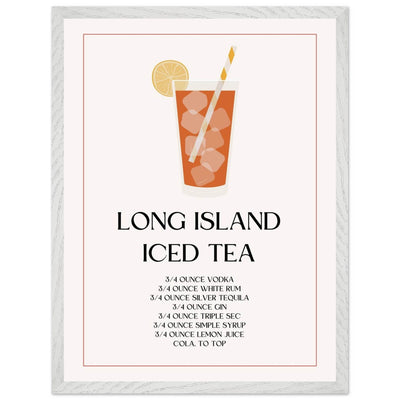 Long Island Iced Tea Recipe Strong Cocktail - Vibrantwalls