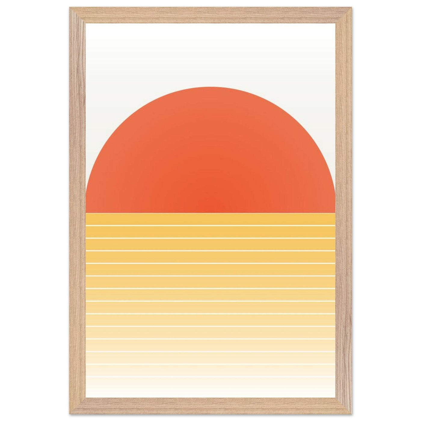 Bauhaus Sunset 1923 - Vibrantwalls