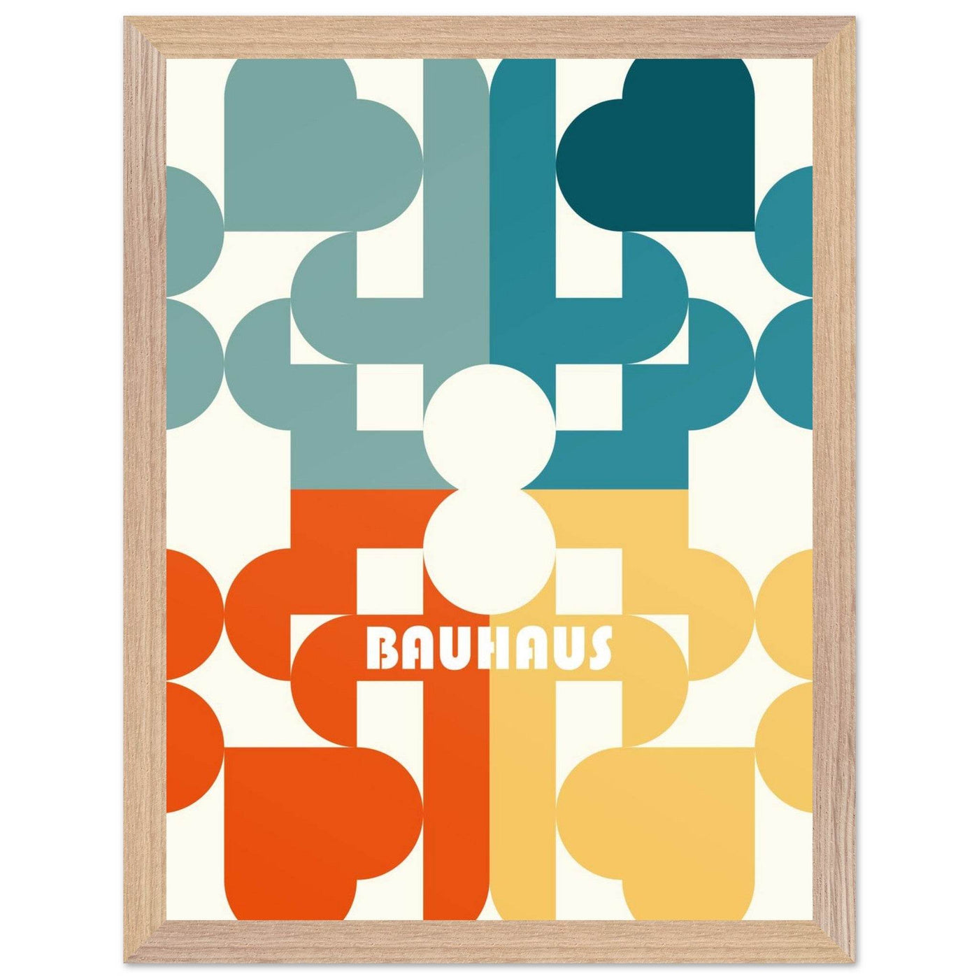 Bauhaus Geometric Shape - Vibrantwalls