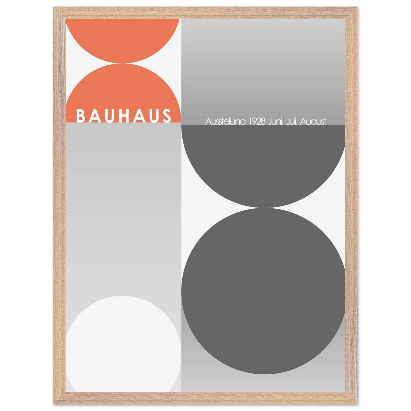 Bauhaus-Style Abstract Geometric - Vibrantwalls