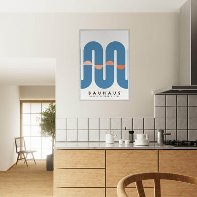 Bauhaus-Style The Blue - Vibrantwalls