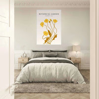 Botanical Garden Golden Poppies Wall Art - Vibrantwalls