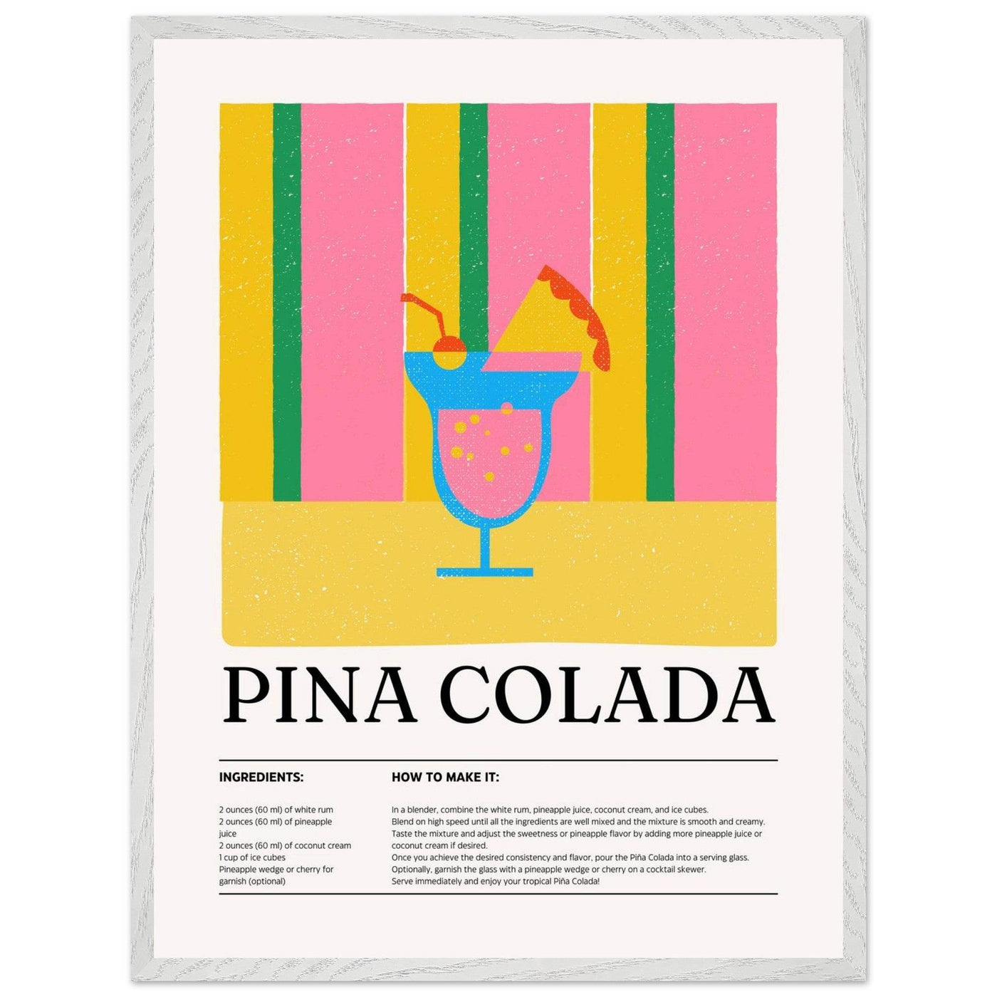 Vibrant Piña Colada Recipe - Vibrantwalls