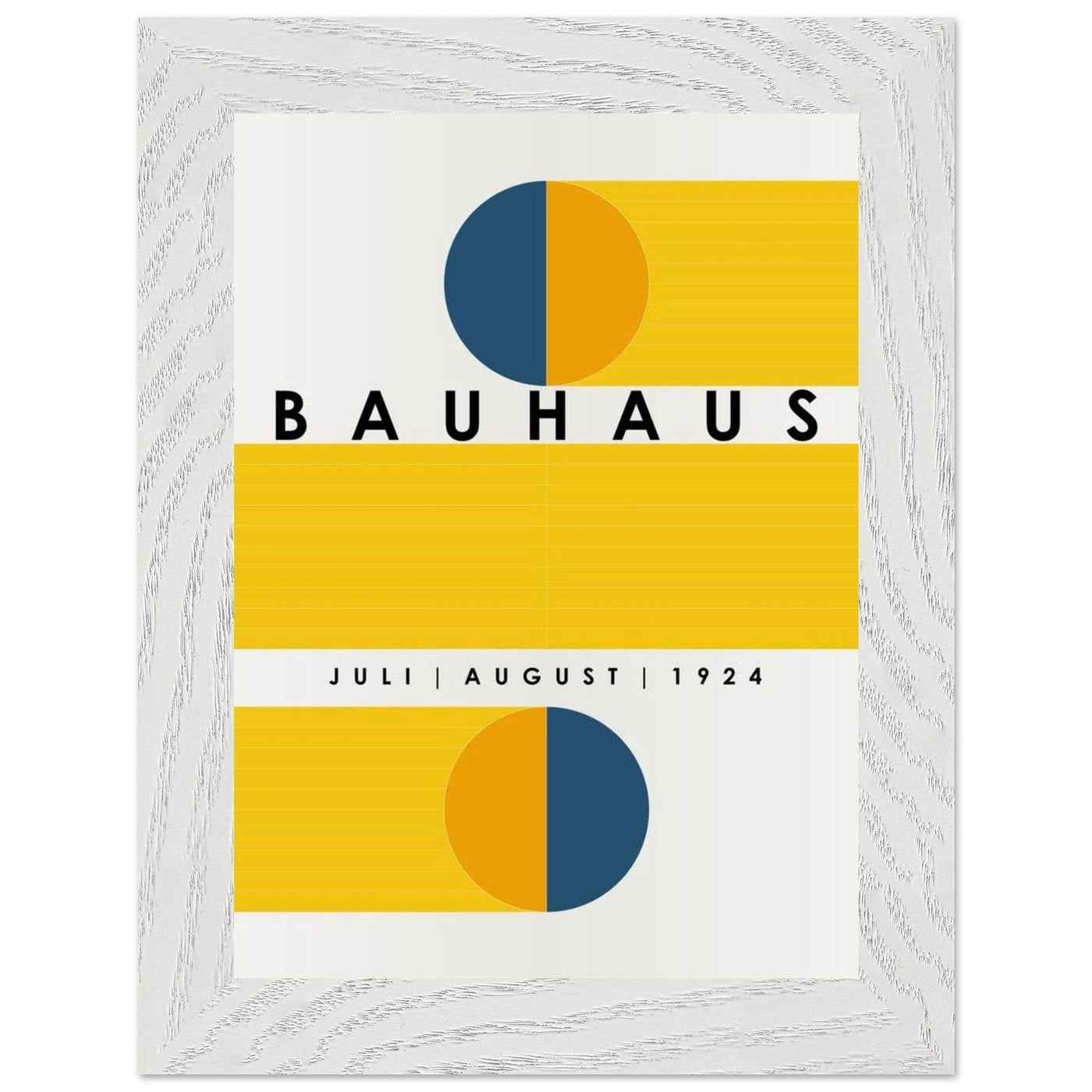 Bauhaus Blue Tunnel Geometric - Vibrantwalls