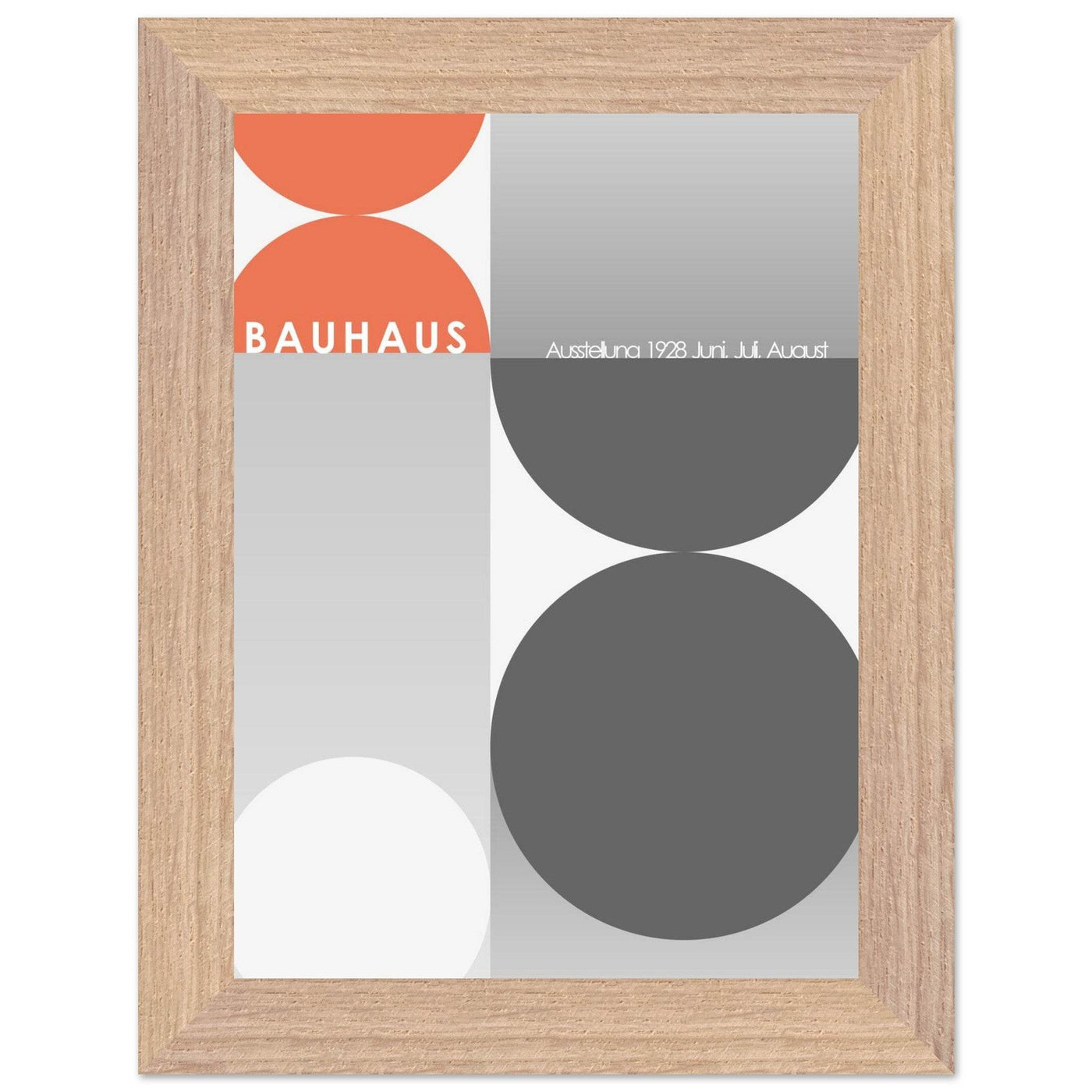 Bauhaus-Style Abstract Geometric - Vibrantwalls