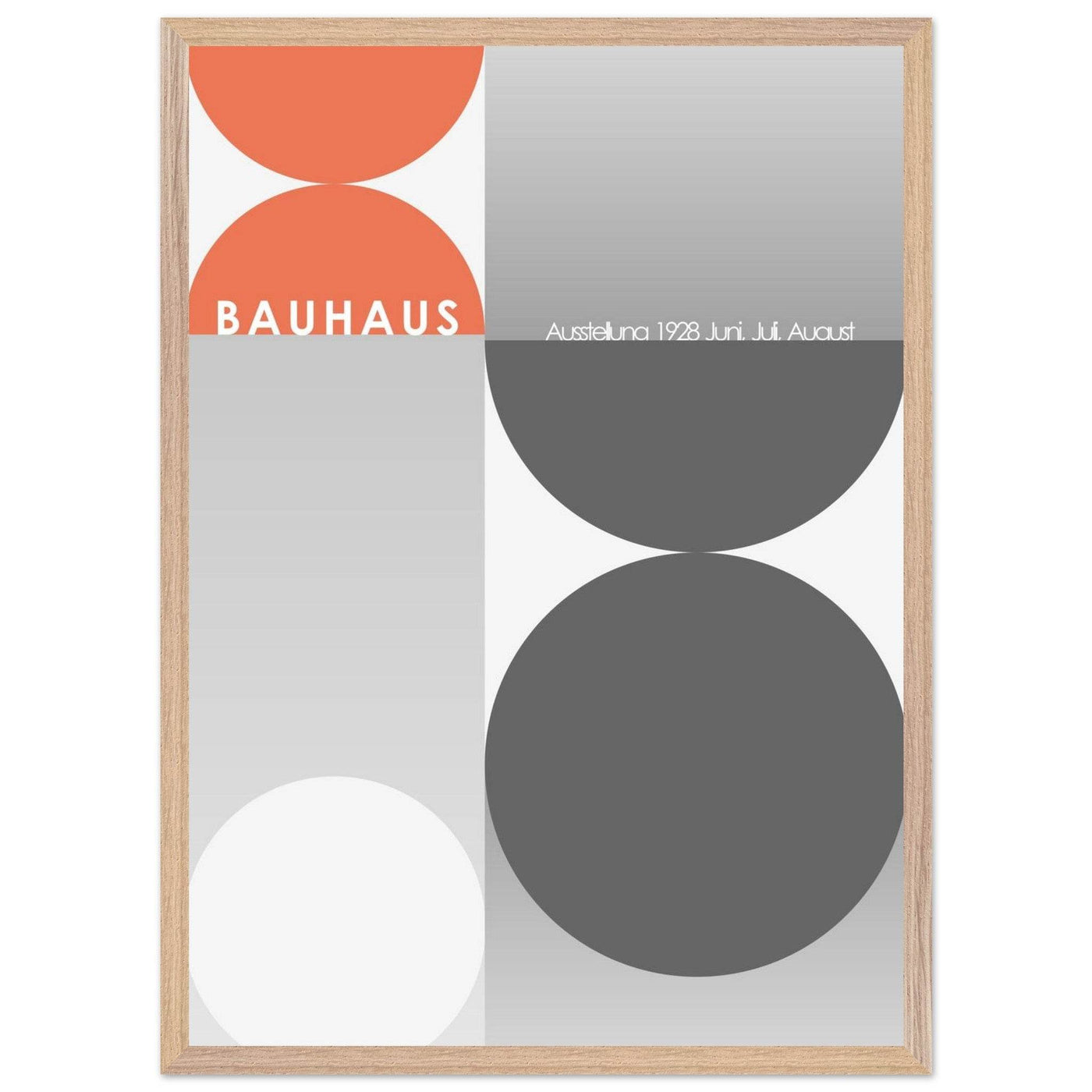 Bauhaus-Style Abstract Geometric - Vibrantwalls
