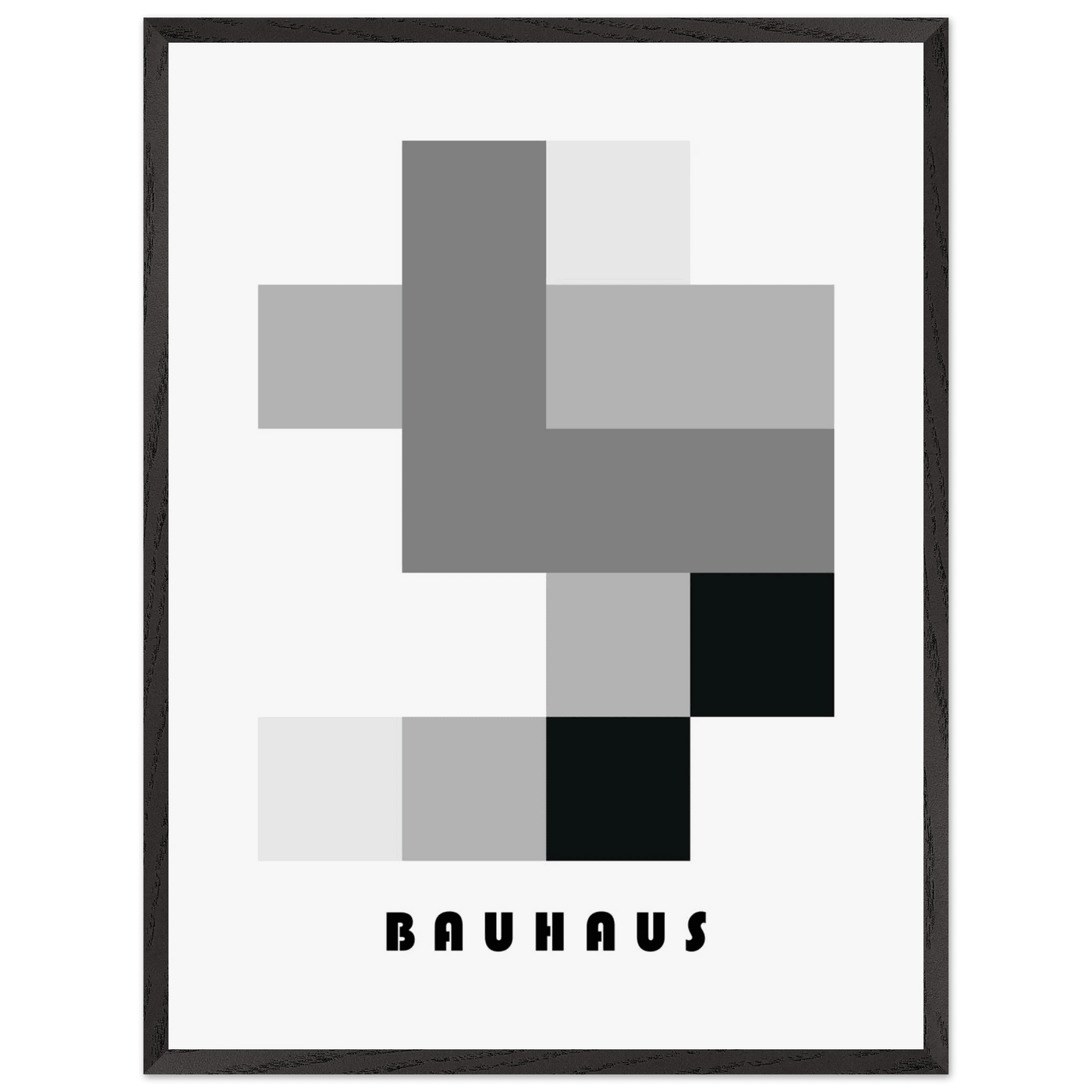 Bauhaus-Style Abstract Geometric - Vibrantwalls
