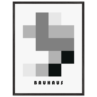 Bauhaus-Style Abstract Geometric - Vibrantwalls