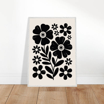 Minimalist Floral Meadow - Vibrantwalls