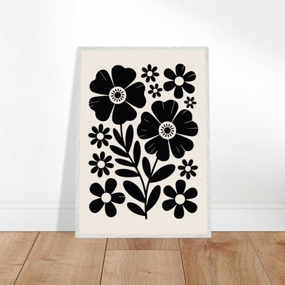 Minimalist Floral Meadow - Vibrantwalls