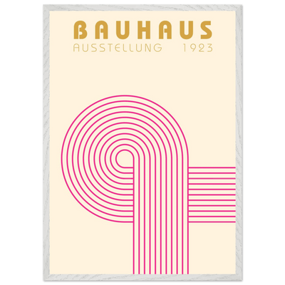 Bauhaus Pink Pop Decor for Modern Home Aesthetics - Vibrantwalls
