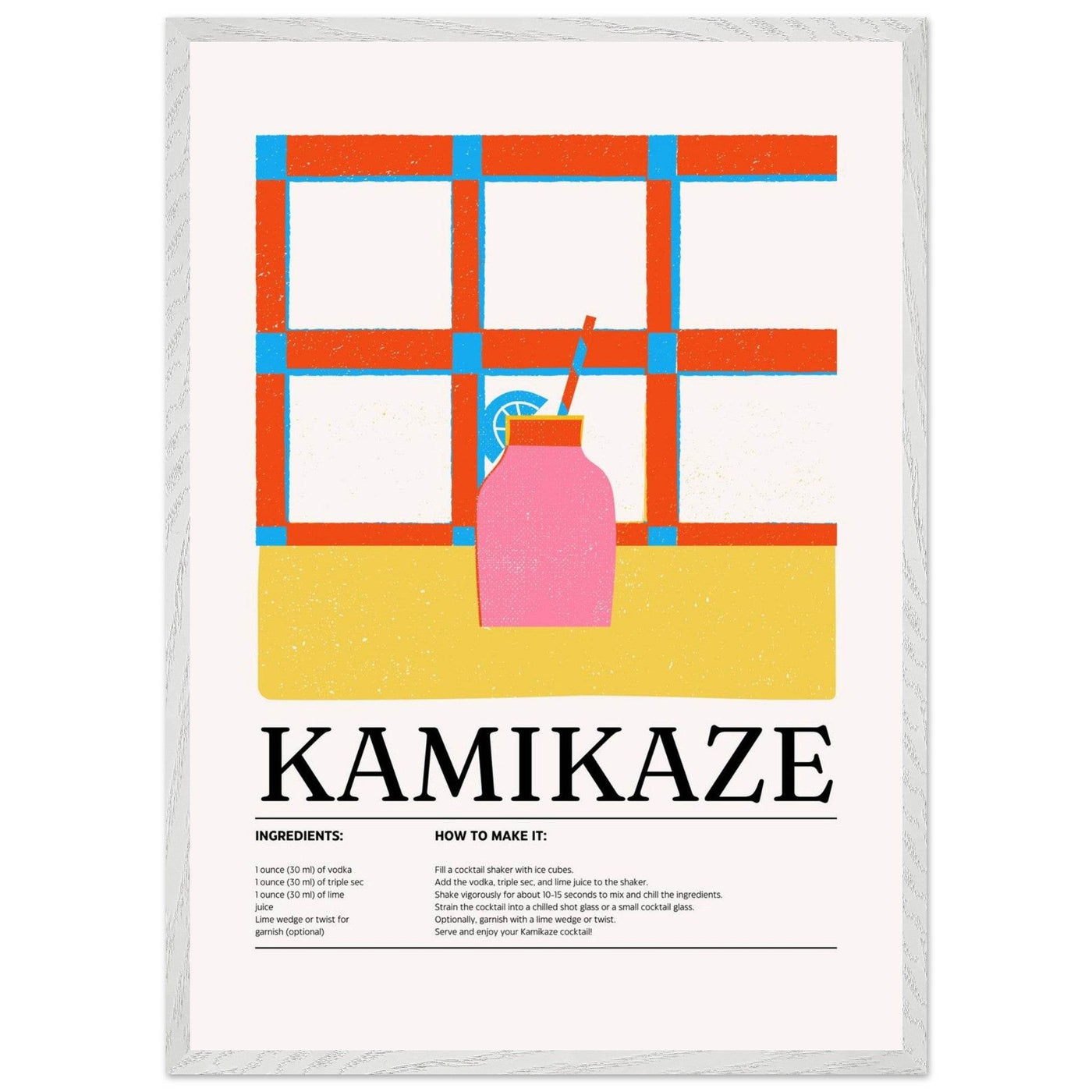 Kamikaze Cocktail Recipe - Vibrantwalls