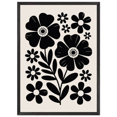 Minimalist Floral Meadow - Vibrantwalls