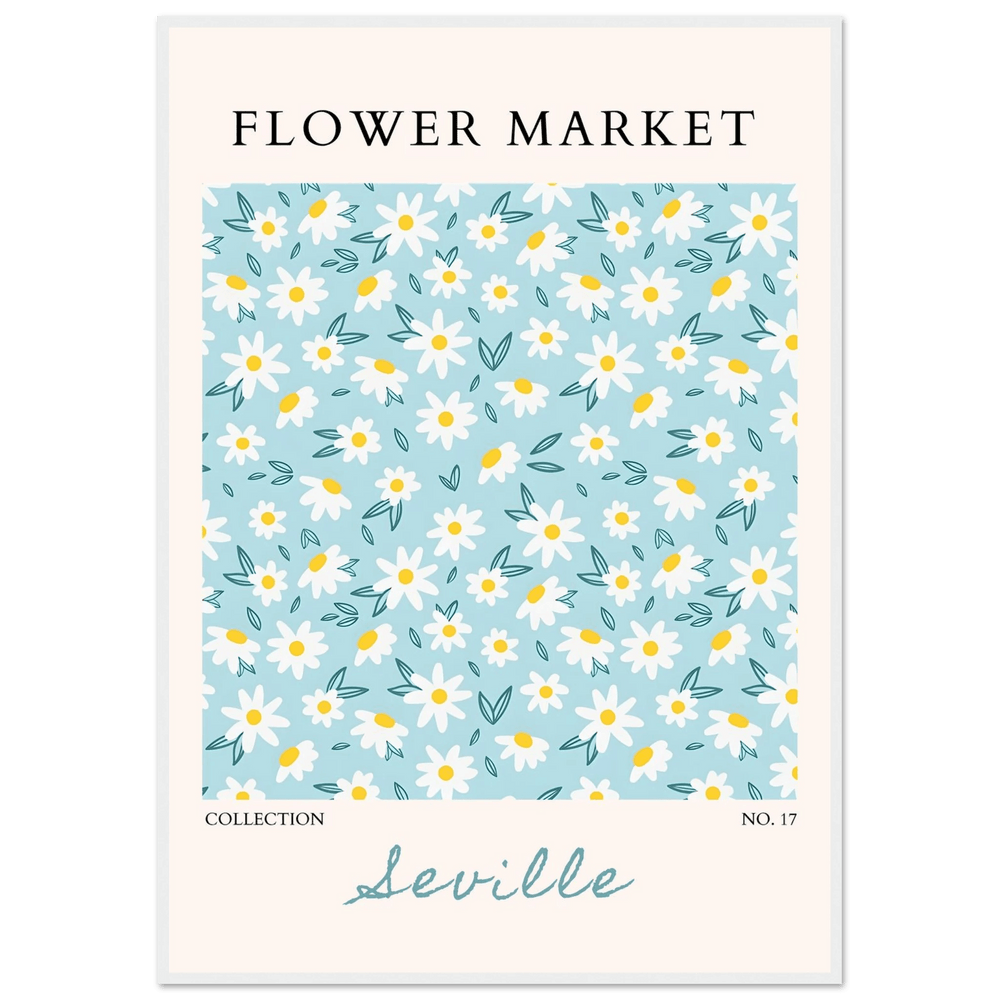 Charming Daisy Field Wall Art - Vibrantwalls